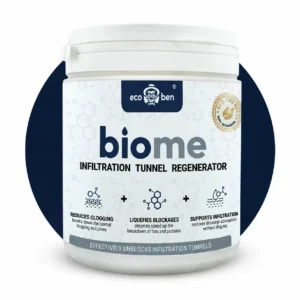 BioMe Infiltration Tunnel Regenerator, Bacteria to Restore Infiltration Tunnels 600 g