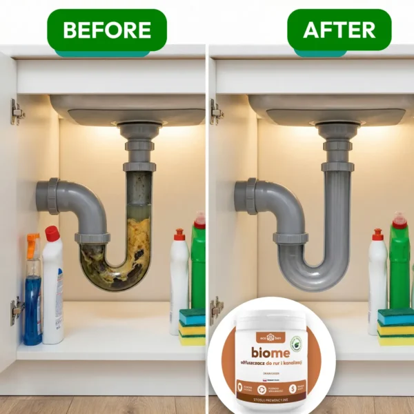 BioMe Drain Easer Biological Pipe and Drain Degreaser 300 g