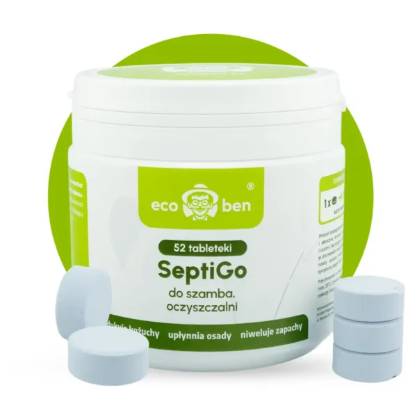 SeptiGo Tablets for Septic Tanks and Treatment Systems